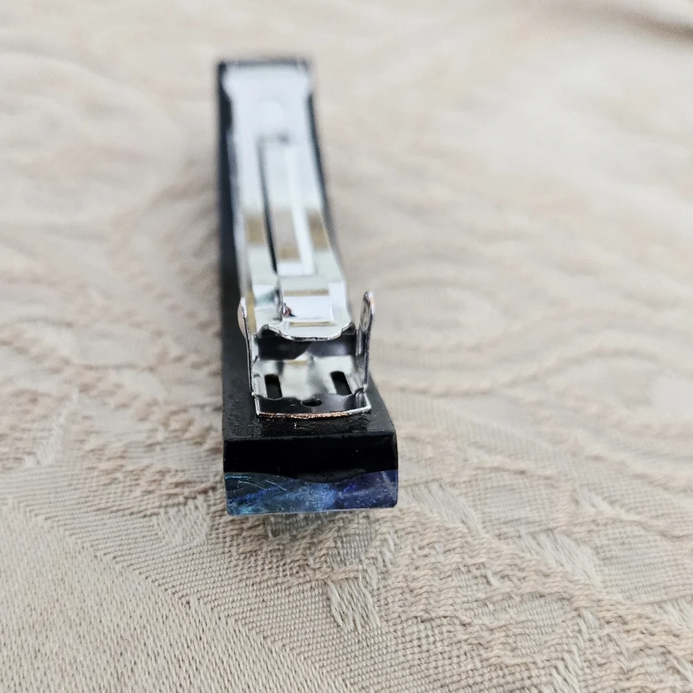 Dichroic Glass Artisan Made Barrette
